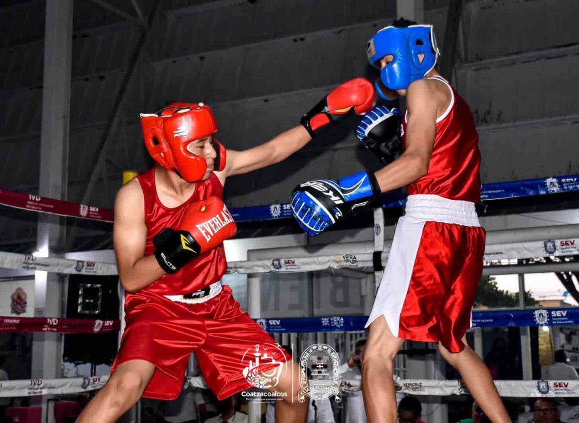 Realizan evento regional de box amateur "Nuevos Talentos" en Coatzacoalcos