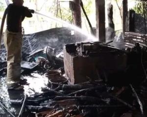 Cocina ardió en llamas en Cosoleacaque