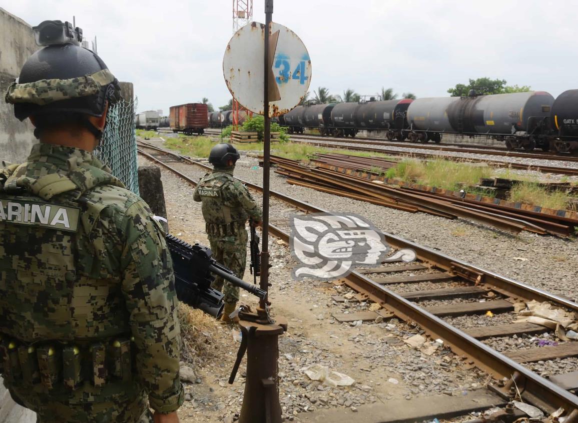 En contra AMF de presencia de Semar en tramos ferroviarios entre Coatzacoalcos y Medias Aguas