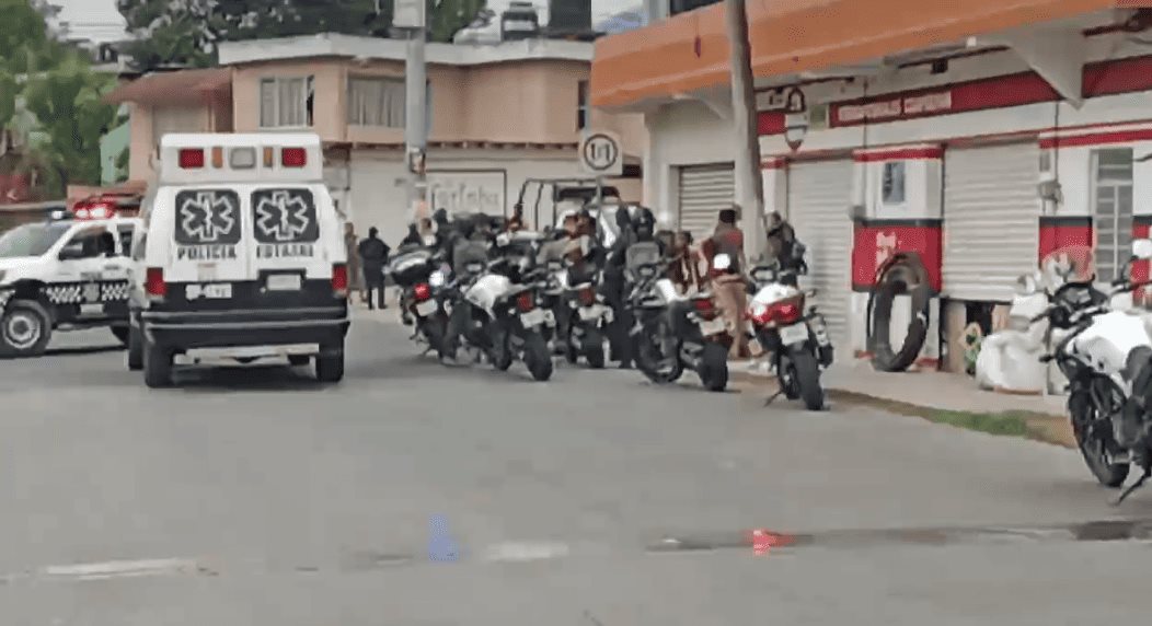 Operativo en Xalapa por asesinato a disparos