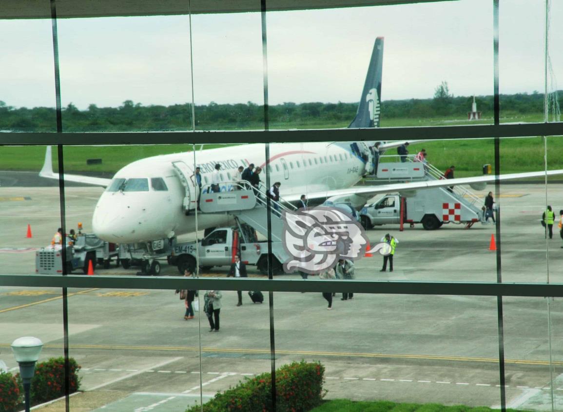 ¡Superan la pandemia! Aeropuerto de Minatitlán, por alcanzar el 100% en movilidad
