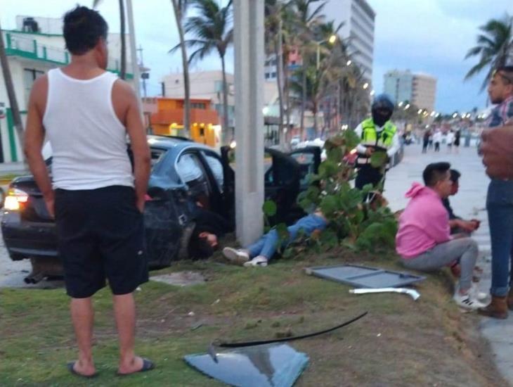 Sale a la luz grabación del accidente que dejó 2 muertos en bulevar de Veracruz (+Video)