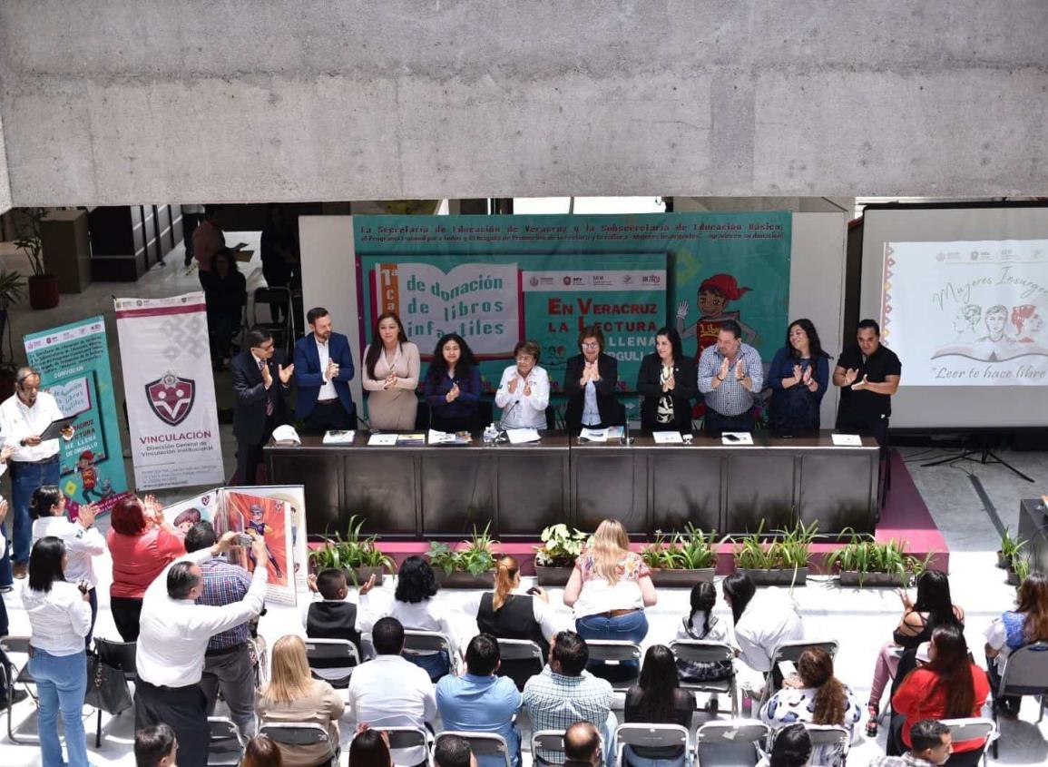 Se suma Congreso de Veracruz a campaña de lectura