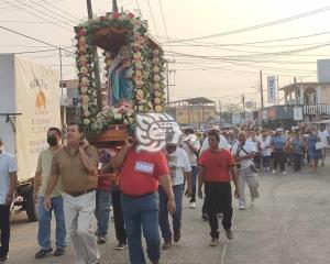Llevan a cabo procesión en honor a Nuestra Señora del Sagrado Corazón (+Video)