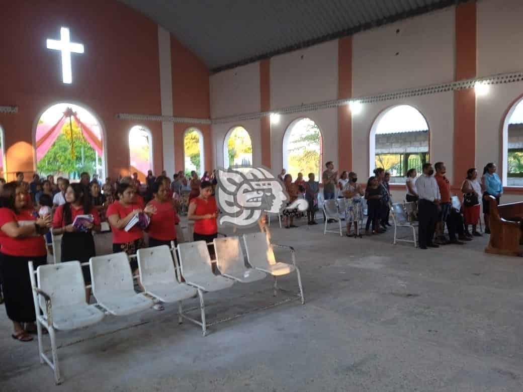 Ixhuatlán del sureste celebra 501 años de evangelización