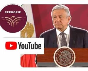 Suspende YouTube cuenta del gobierno que transmite las mañaneras de AMLO