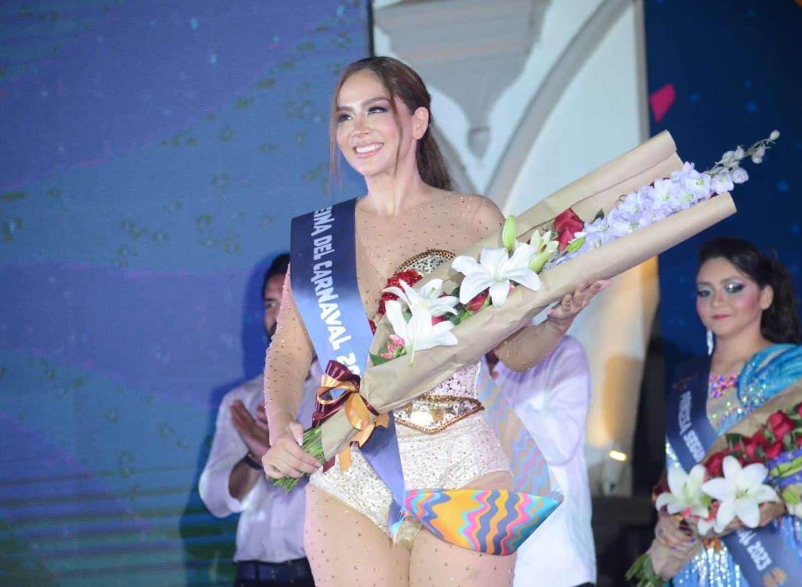 ¡Habemus reina! Itzel Cárdenas se lleva la corona del Carnaval Veracruz 2023 (+Video)