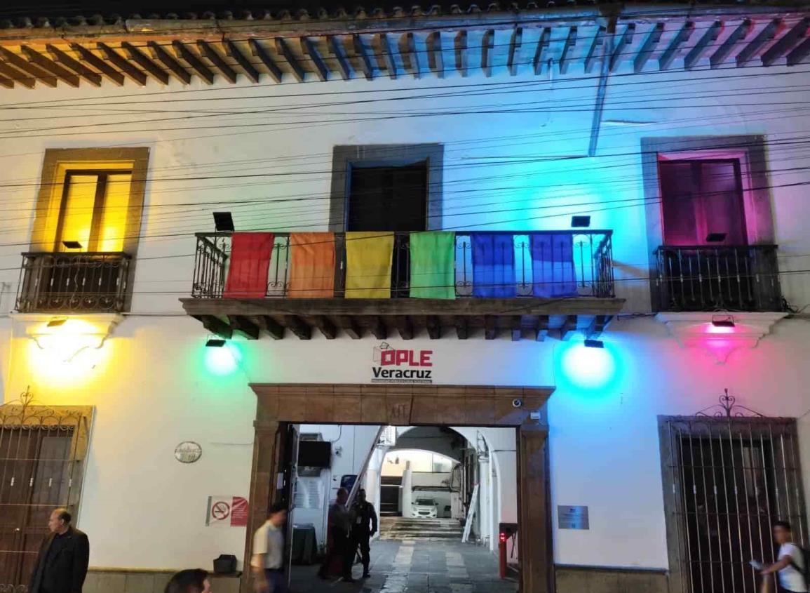 OPLE de Veracruz muestra su apoyo a la comunidad LGBTI+