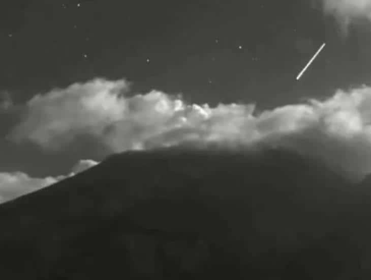 Objeto luminoso es captado cerca del cráter del Popocatépetl ¡Impresionante! (+Video)