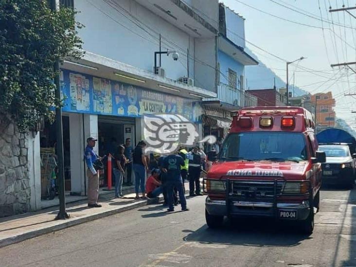 Dos hombres fueron atropellados en calles de Orizaba