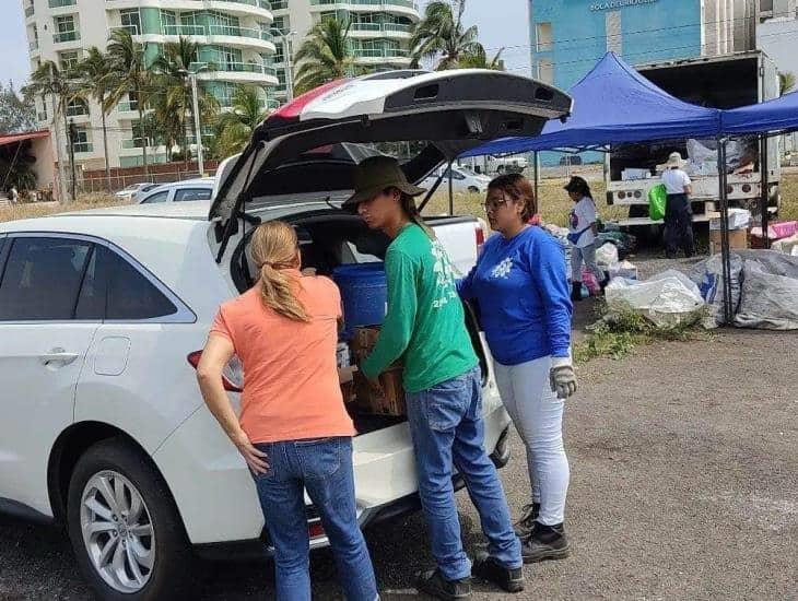Se realiza la recolección de materiales reciclables mensual en Boca del Río