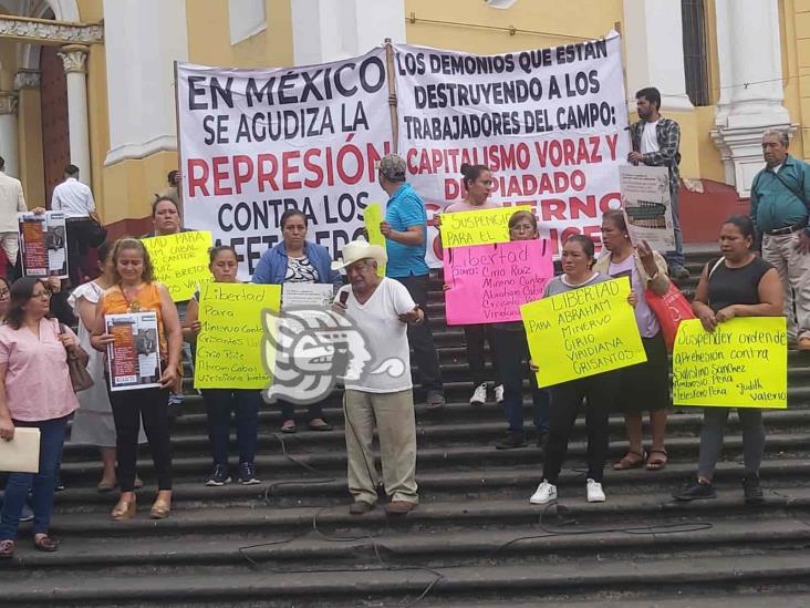 La lucha pacífica de los cafetaleros en Veracruz está siendo objeto de represión