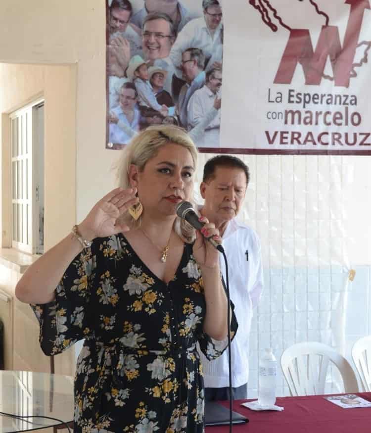 Comité Municipal de Veracruz rinde protesta en apoyo a Marcelo Ebrard para 2024