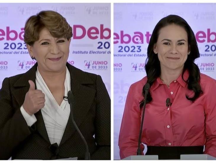 Delfina Gómez y Alejandra del Moral ya se sienten ganadoras de las elecciones de Edomex