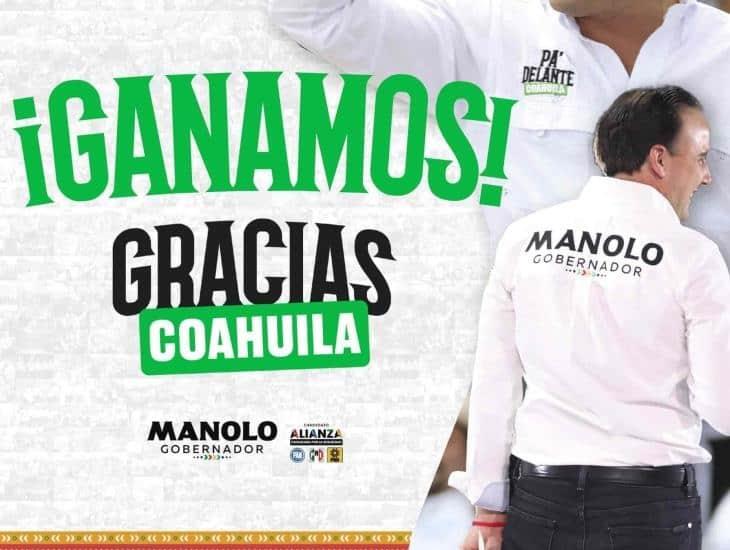 Elecciones Coahuila 2023: Manolo Jiménez sigue lidereando conteo rápido