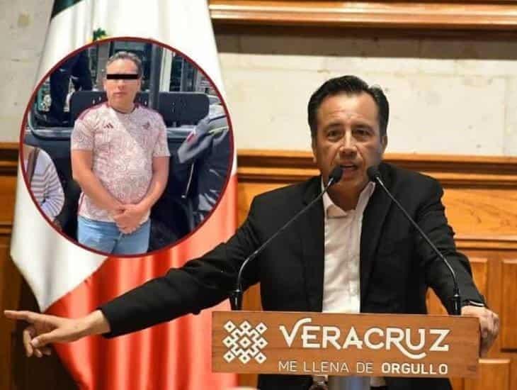 Funcionario de Veracruz detenido por mapacheo está libre confirmó Cuitláhuac García