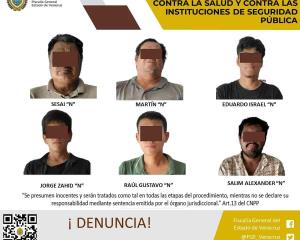 Dan prisión preventiva a narcomenudistas de Minatitlán