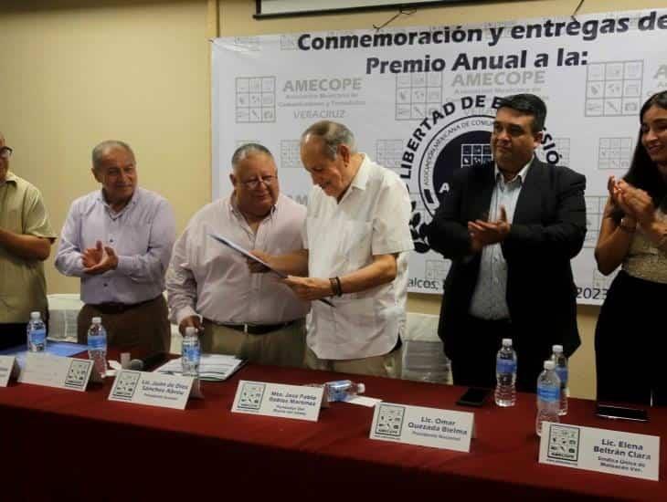 Éxito rotundo de Amecope-Veracruz, el día de la “Libertad de Expresión 2023”