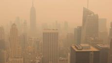 Desaparece” Nueva York , la cubre humo naranja por incendios en Canadá  (+Video)