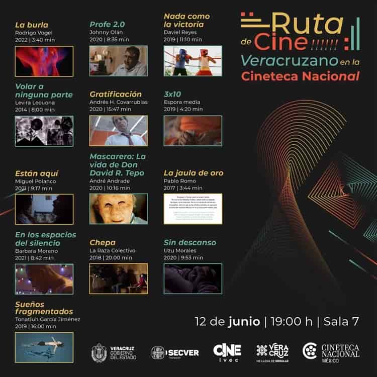 Proyectarán cortometraje de nanchiteco en la Cineteca Nacional