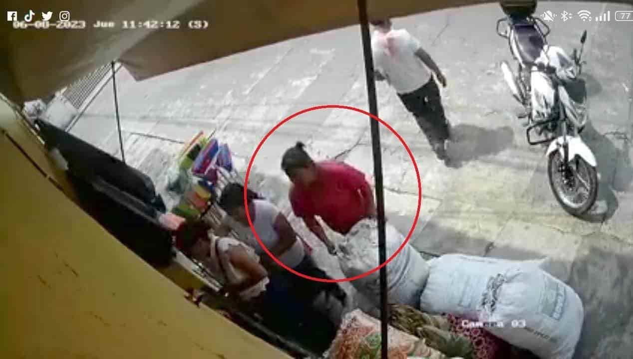 Así logró mujer robar en negocio de Misantla (+Video)