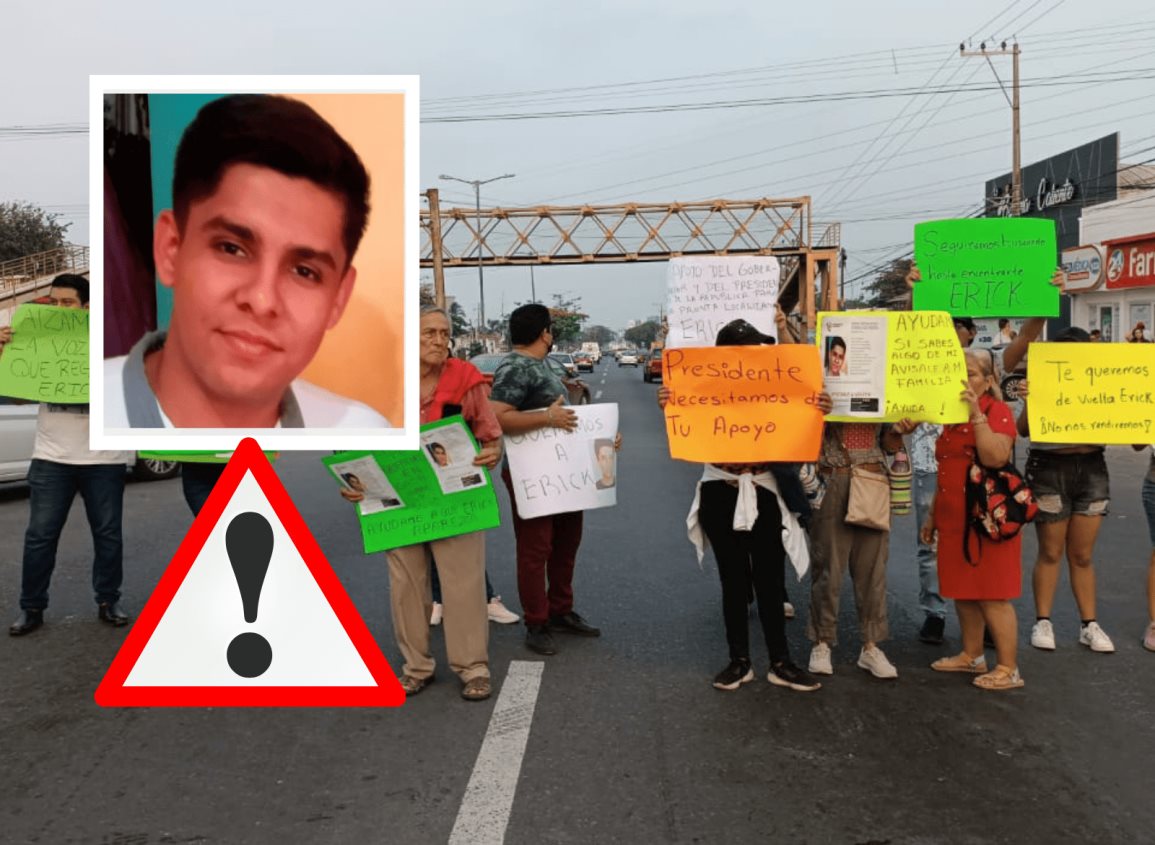 Vuelven a bloquear carretera Veracruz-Xalapa; exigen localización de Erick