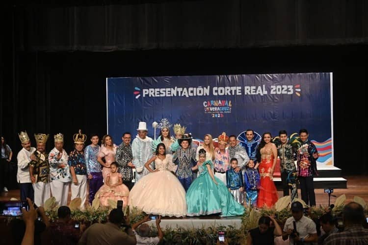 Fue presentada oficialmente la Corte Real del Carnaval de Veracruz 2023