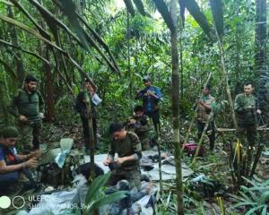 Aparecen niños extraviados en selva de Colombia; Wilson, pastor belga rescatista no regresó