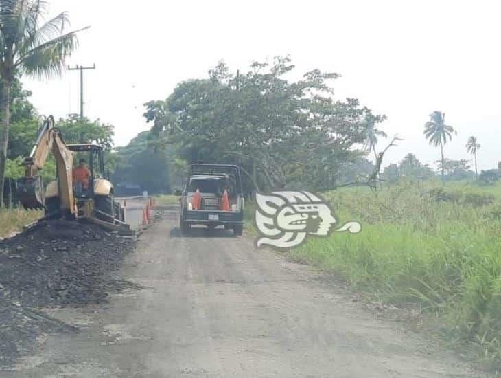 Rehabilitan carretera antigua a Coatzacoalcos ¡toma tus precauciones!