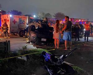 Ya son 4 los muertos por fatal accidente en km 13.5 de Veracruz