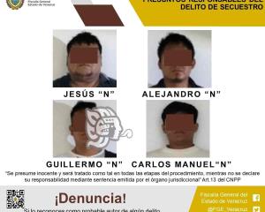 Se quedan en prisión banda de secuestradores de San Andrés Tuxtla 