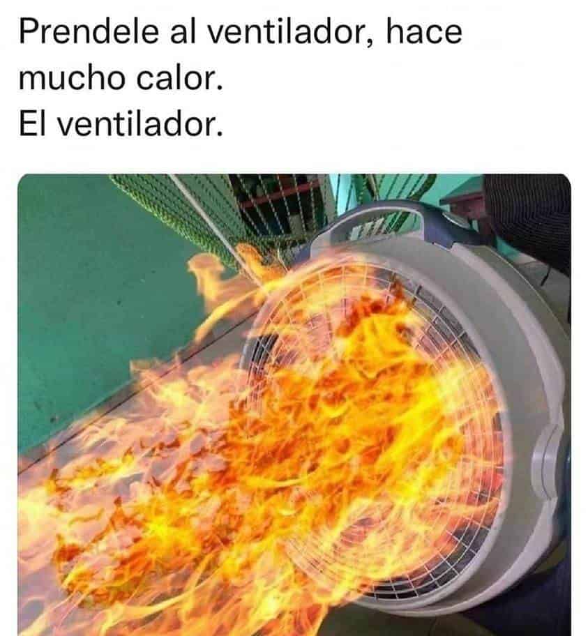 Ola de calor y de memes en Veracruz están que arden