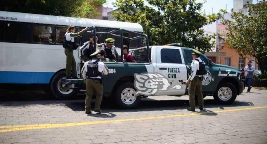 Detienen a 3 por acoso en transporte público de Xalapa