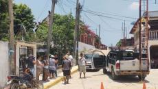 Retienen unidad de CFE en Villa Cuichapa; ante intenso calor exigen soluciones (+Video)
