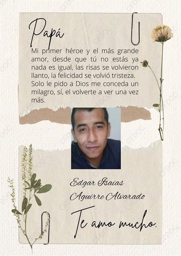 Memorias de amor y dolor; recuerdan a padres desaparecidos en Veracruz
