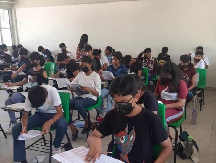 Más de 500 jóvenes realizaron examen de admisión del Conalep 58