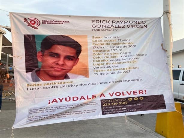 No pierden la esperanza, sigue buscando a Erick Raymundo en Veracruz(+Video)