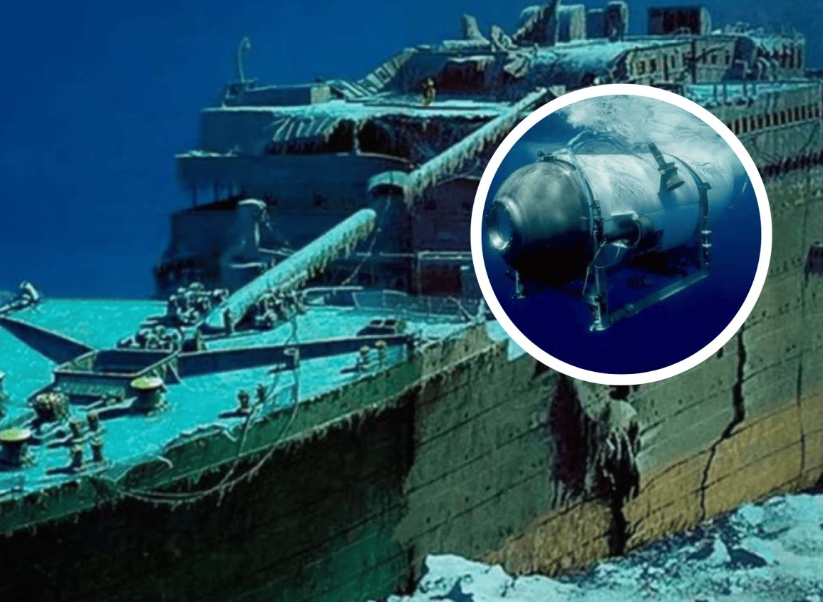 ¿Cuántas horas de oxígeno les quedan a tripulantes del submarino hundido que verían el Titanic?