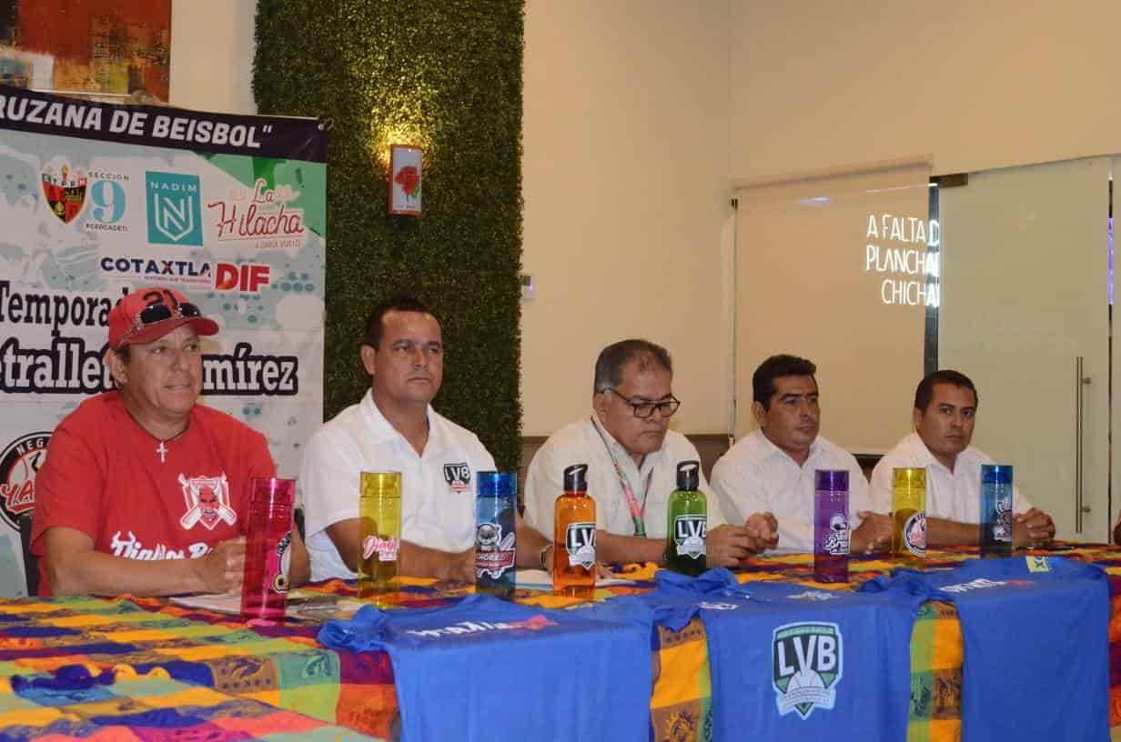 Presenta Liga Veracruzana de Beisbol su novena temporada