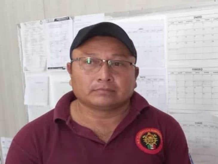 Realizan cambios en titularidad de PC de Las Choapas; él es el nuevo jefe de rescate