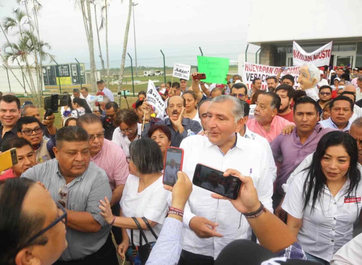 Adán Augusto listo para encuentros en el sur de Veracruz ¿cual es su agenda?