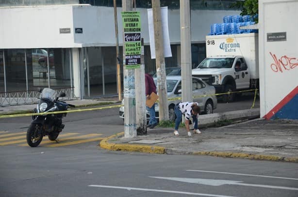 Un herido tras disparos en alrededores de plaza en Veracruz | VIDEO