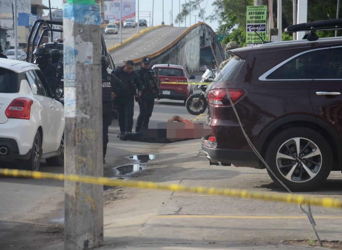 Un herido tras disparos en alrededores de plaza en Veracruz | VIDEO