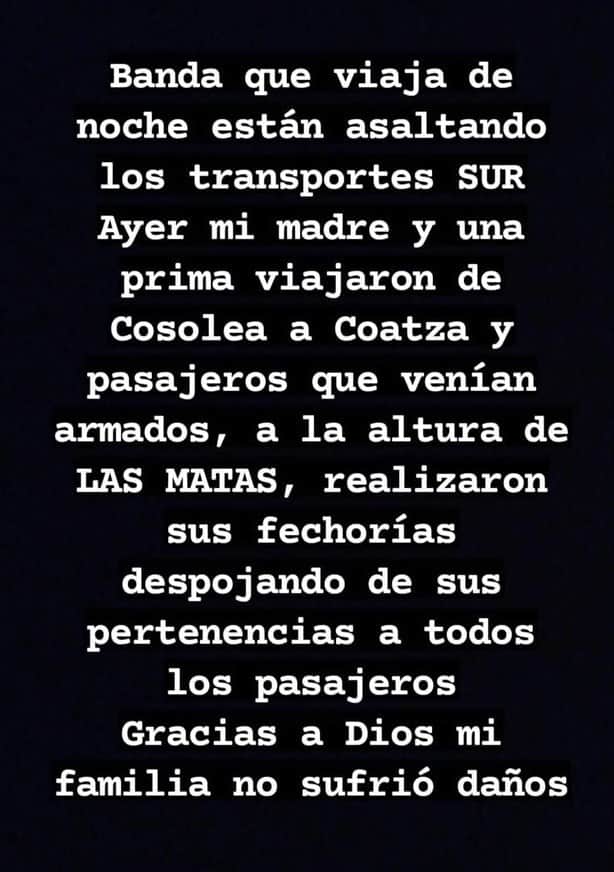 Violento asalto a pasajeros de autobús en Las Matas