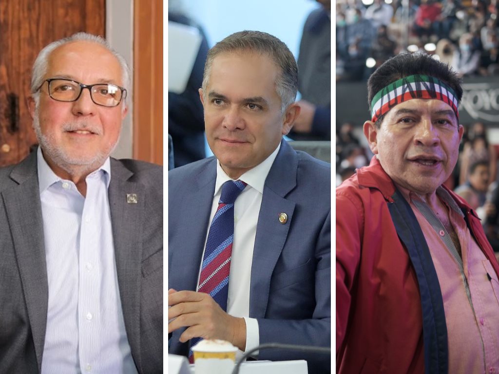 Mancera, “Juanito” y Loyola se registran para buscar la candidatura del Frente Amplio