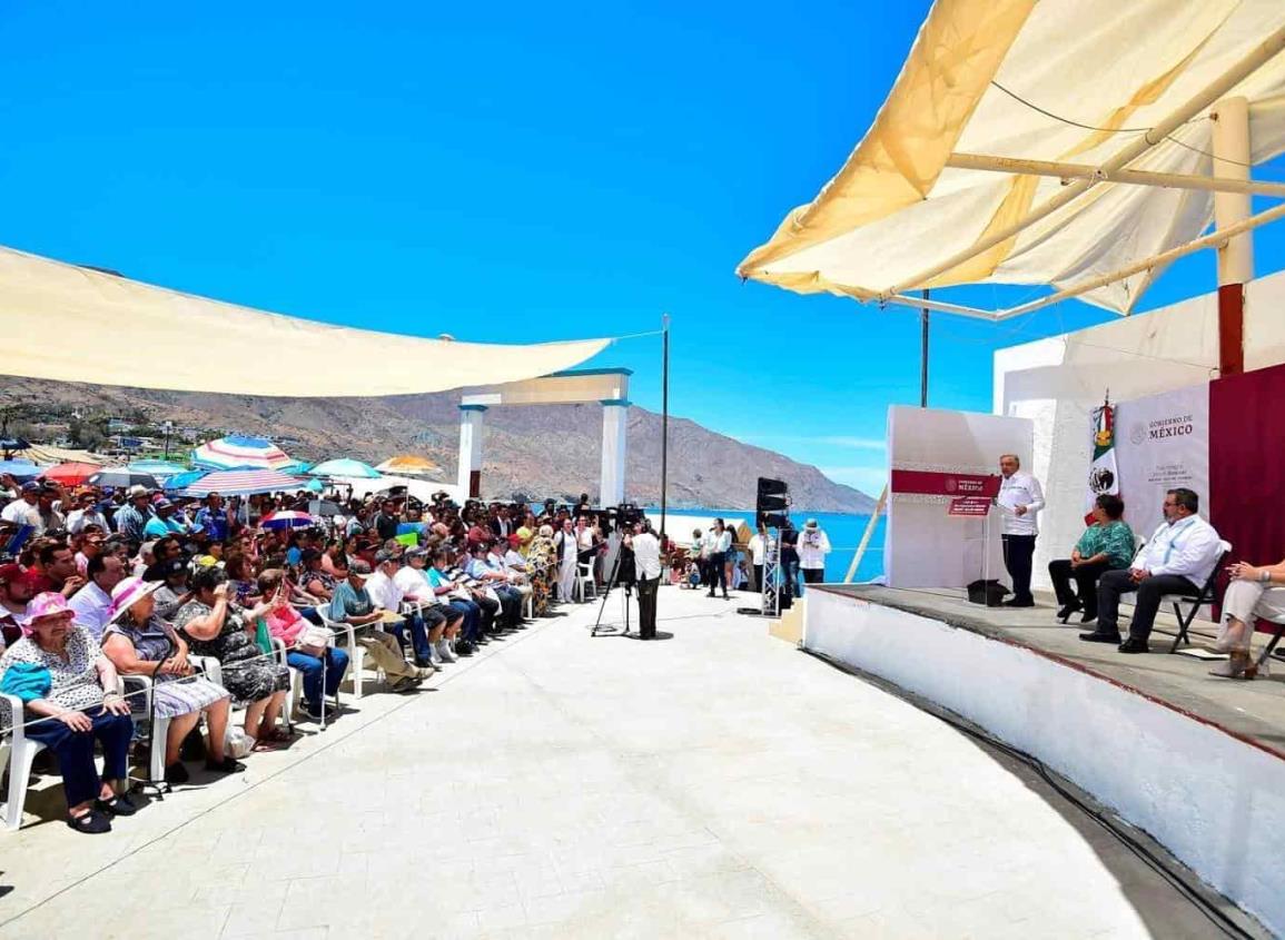 Presidente evalúa resultados del Plan Integral para el Bienestar de Mulegé e Isla de Cedros
