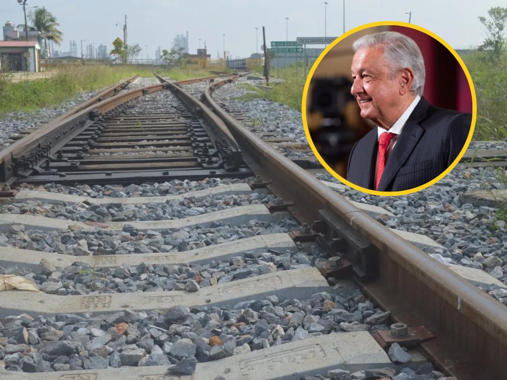 AMLO aseguró que el tren de pasajeros Coatzacoalcos-Salina Cruz estará listo este año