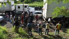 Trailer abandonado con migrantes ¡podría ser un señuelo!