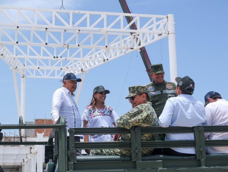 Supervisa AMLO avances en construcción del Aeropuerto Internacional de Tulum