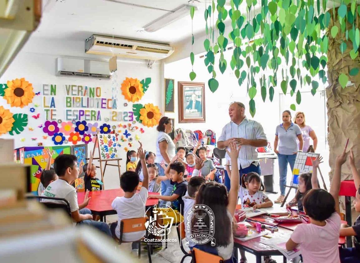 Arrancan los Cursos de Verano en Bibliotecas Municipales de Coatzacoalcos